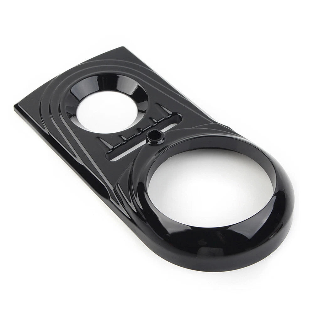Dash Panel Insert Cover Cap Fit for Harley Softail FLSTC Street Glide Black USA