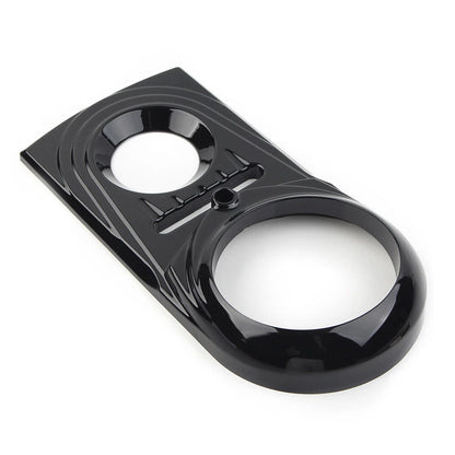 Dash Panel Insert Cover Cap Fit for Harley Softail FLSTC Street Glide Black USA