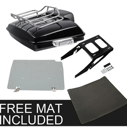 Razor Trunk Mount Rack Base Plate Pad Fit For Harley Sport Glide FLSB 2018-Up 19