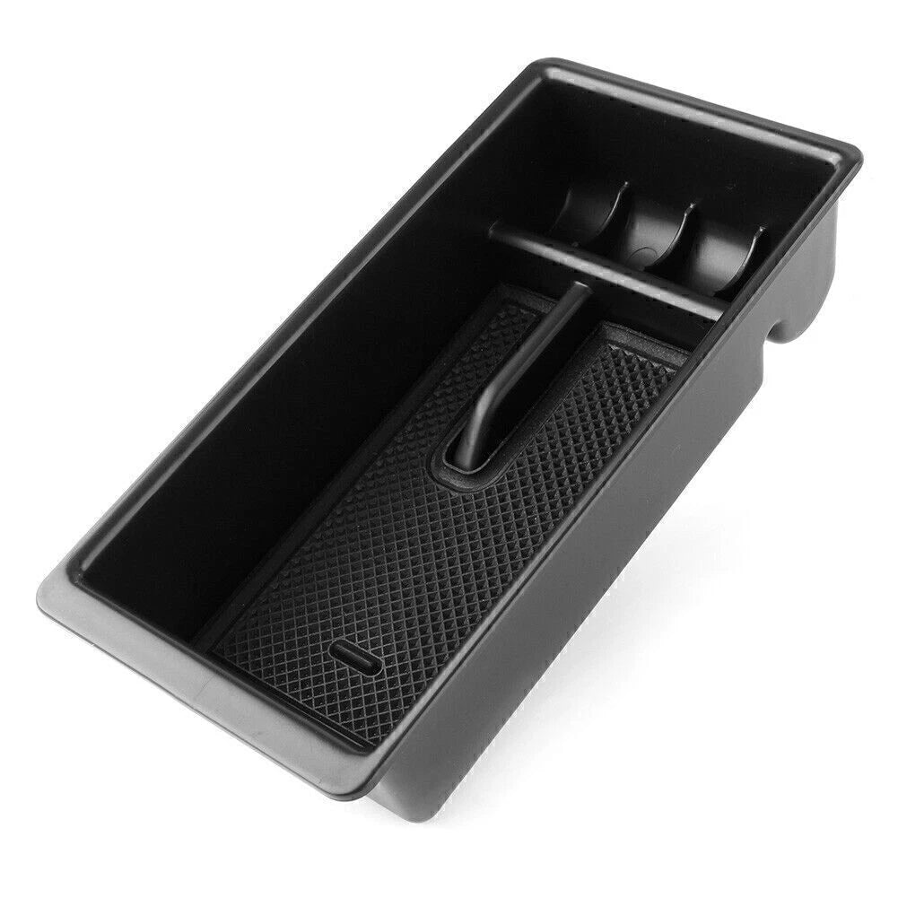 Center Console Organizer Storage Box Armrest Tray Fit For Toyota Tacoma 2015-18