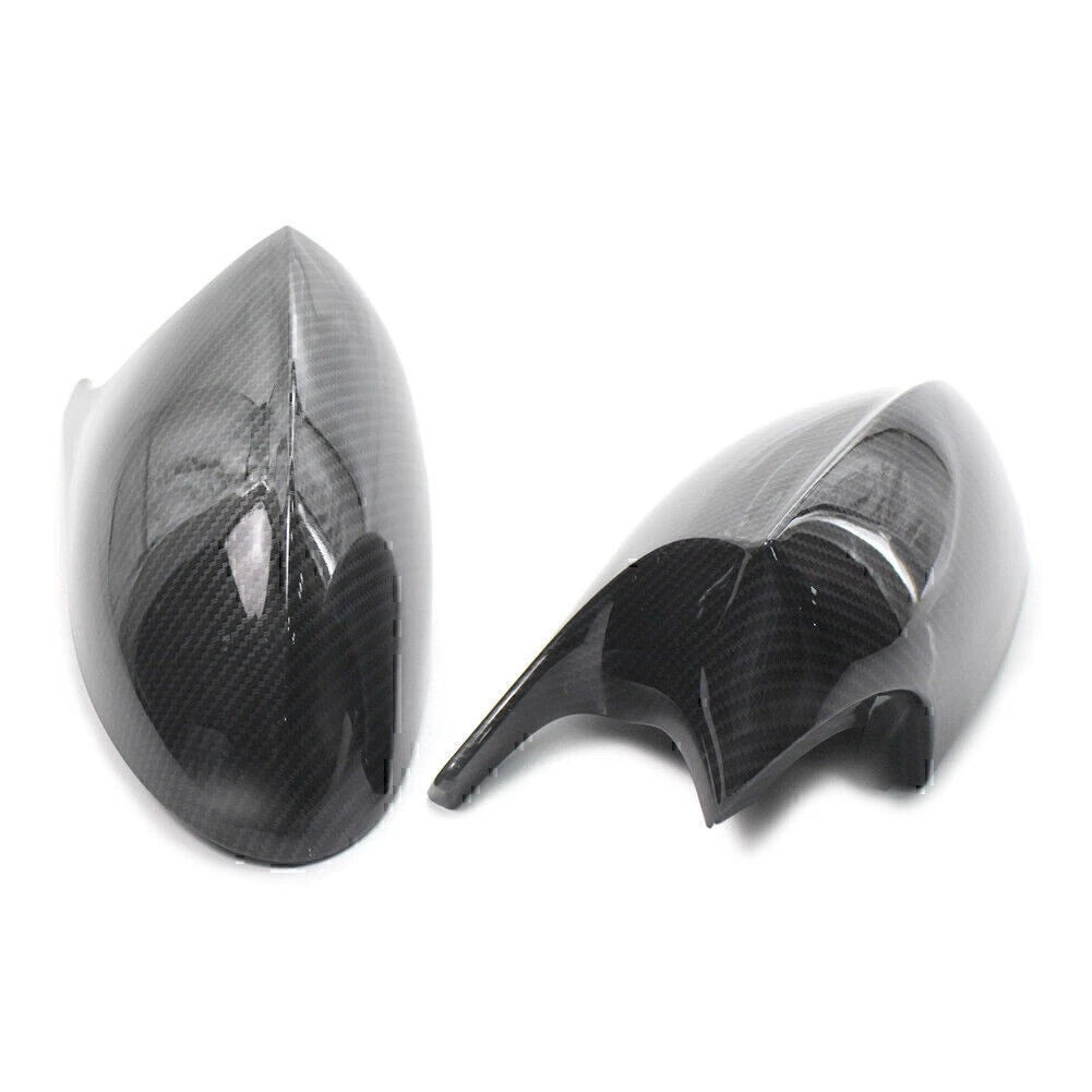 Carbon Rear View Mirror Cover Trim For BMW  3-Series E90 Sedan E91 Touring 05-08