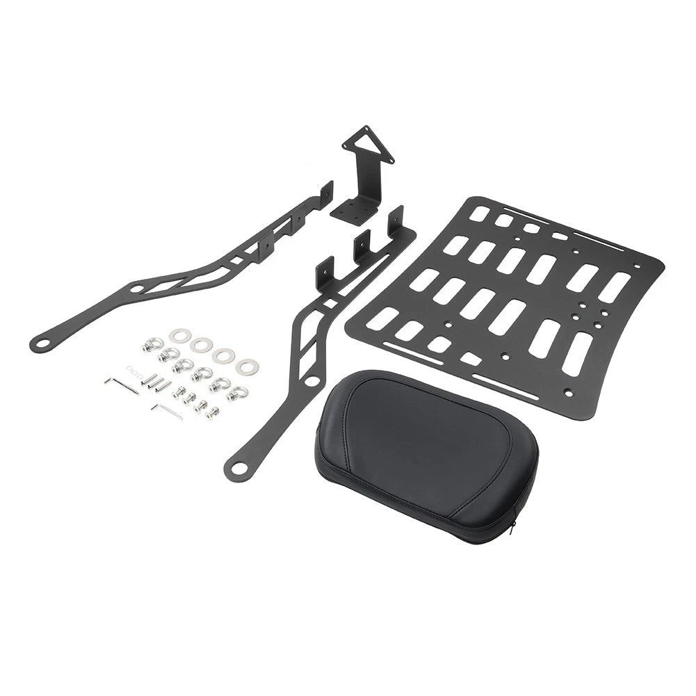 Matte Rear Sissy Bar Backrest w/Luggage Rack For Can Am Spyder F3 F3-S 2015-2025
