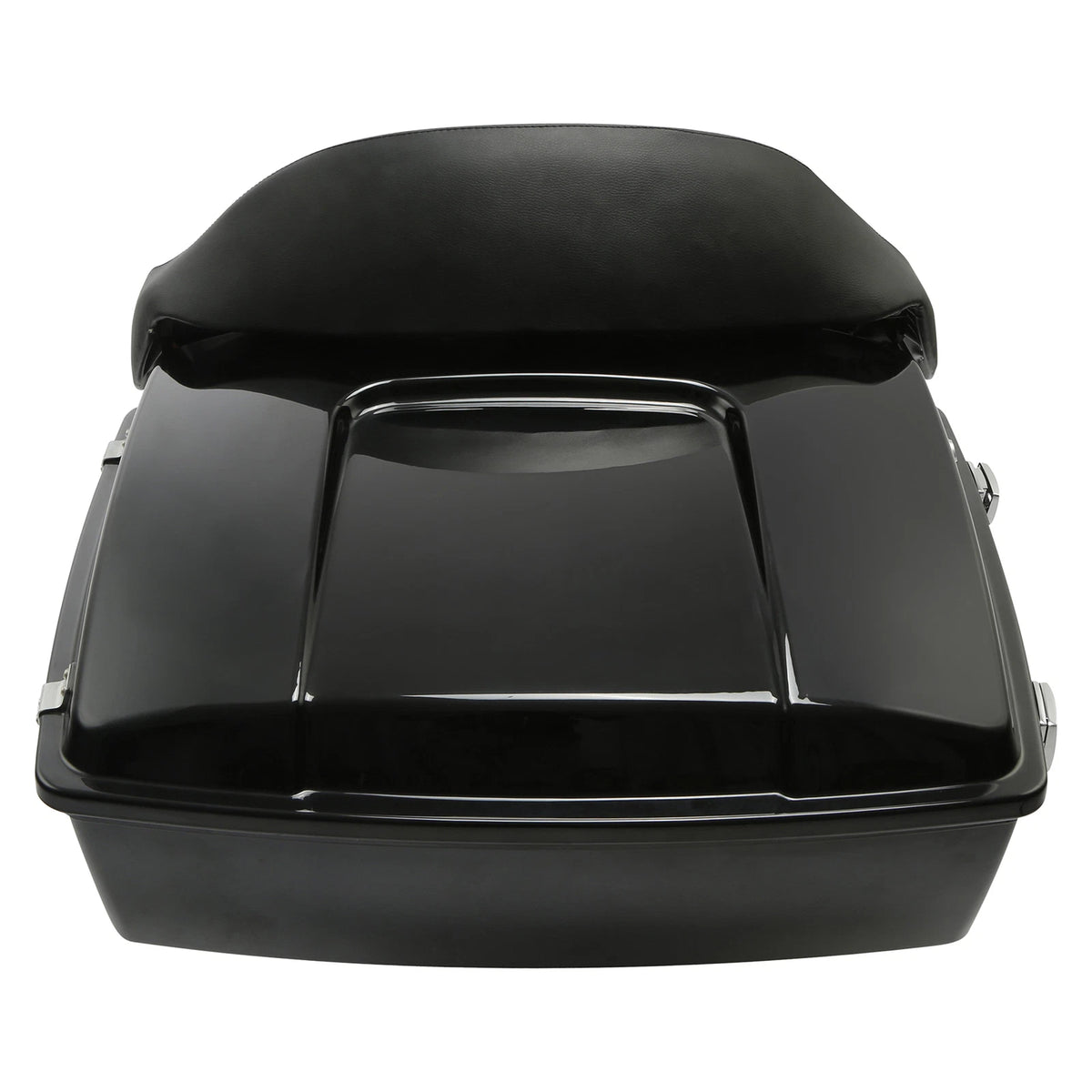 Black Tour Pack Backrest Pad Trunk Fit For Harley Electra Street Glide 1997-2013