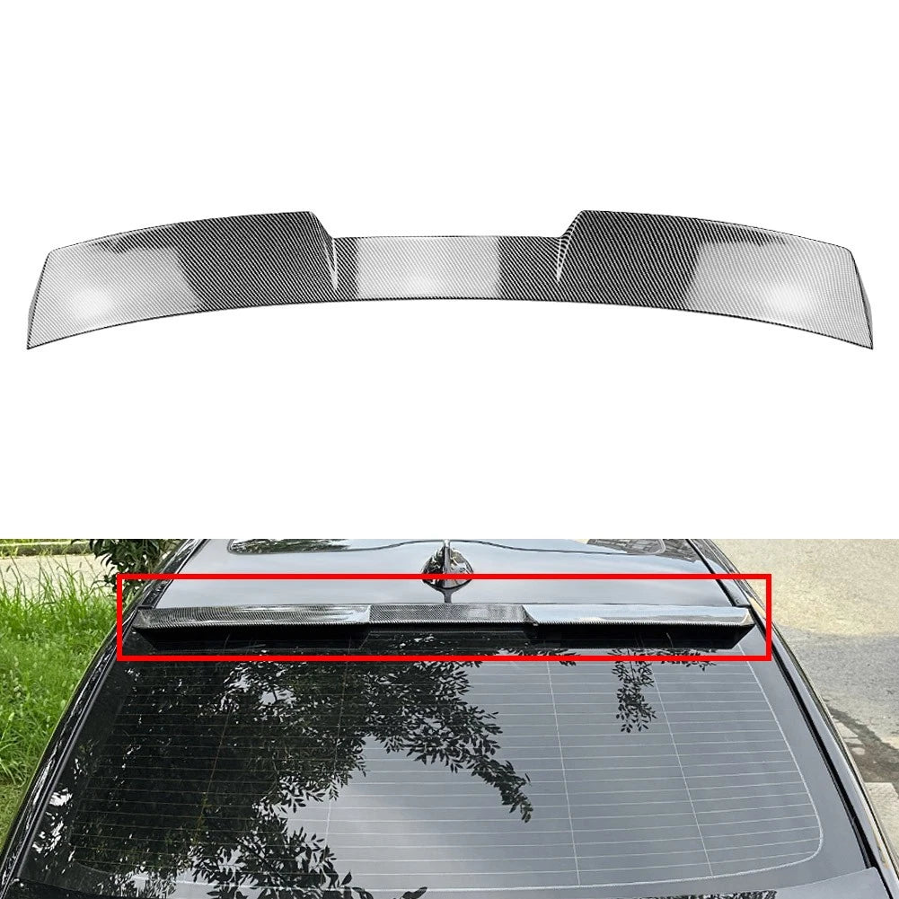 Rear Roof Spoiler Wing Trunk Upper Lip For BMW 5 Series G30 G31 2017-2023 Carbon