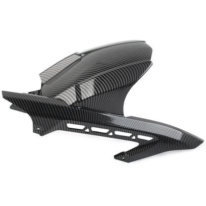 Carbon Fiber Rear Hugger Fender Mudguard Chain Guard For Kawasaki Z900 2017-2023