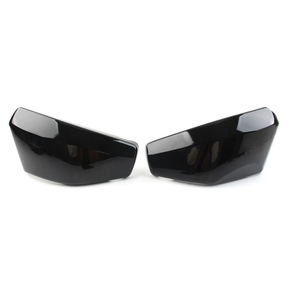 ABS Plastic Battery Left & Right Side Covers For Honda VTX1300 2003-2009 Black