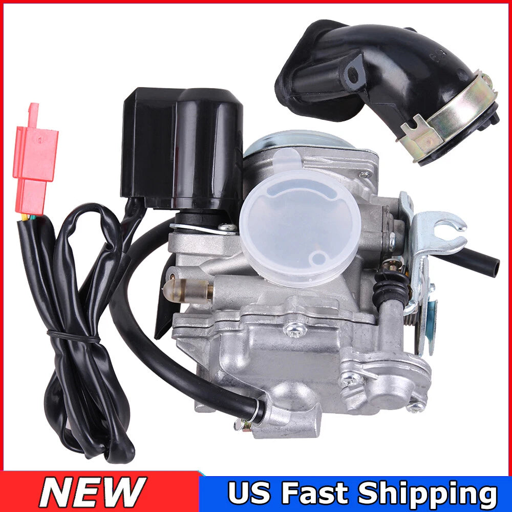 GY6 139QMB 50cc Performance Carburetor 18MM for 49 80cc 4 Stroke Scooter Taotao