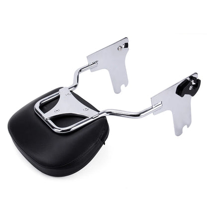 US Passenger Backrest Sissy Bar Pad For Harley Electra Glide Road King 1997-2008