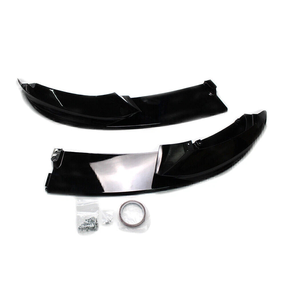 Front Bumper Lip Gloss Black Fit For BMW F32 F33 F36 4 Series M Sport 2014-20