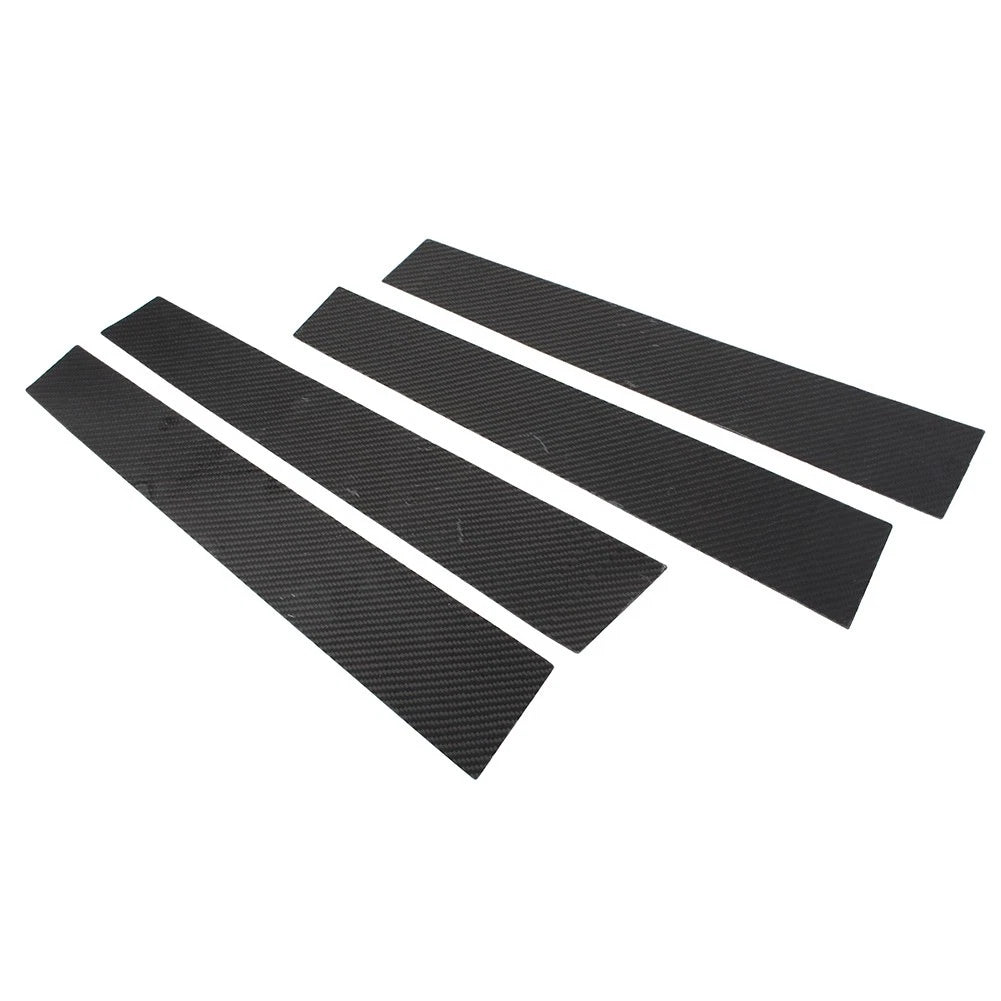 4 Pcs Exterior Door Window B Pillar Post Cover Trim For Dodge Ram 1500 19-23 US