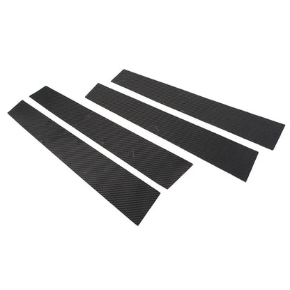 4 Pcs Exterior Door Window B Pillar Post Cover Trim For Dodge Ram 1500 19-23 US