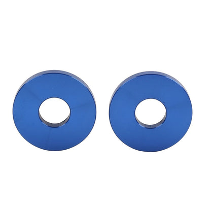 2x Engine Saddlebag Crash Bar Decor Spacer For Harley Softail Road King Blue