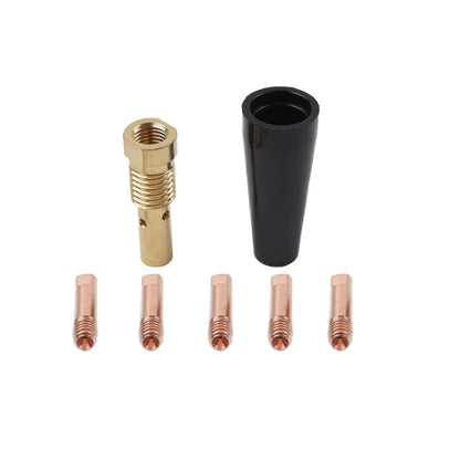 7pcs Gasless Nozzle Tips Fit Weld Pak WeldPak HD 10949 Wire Feed Welder