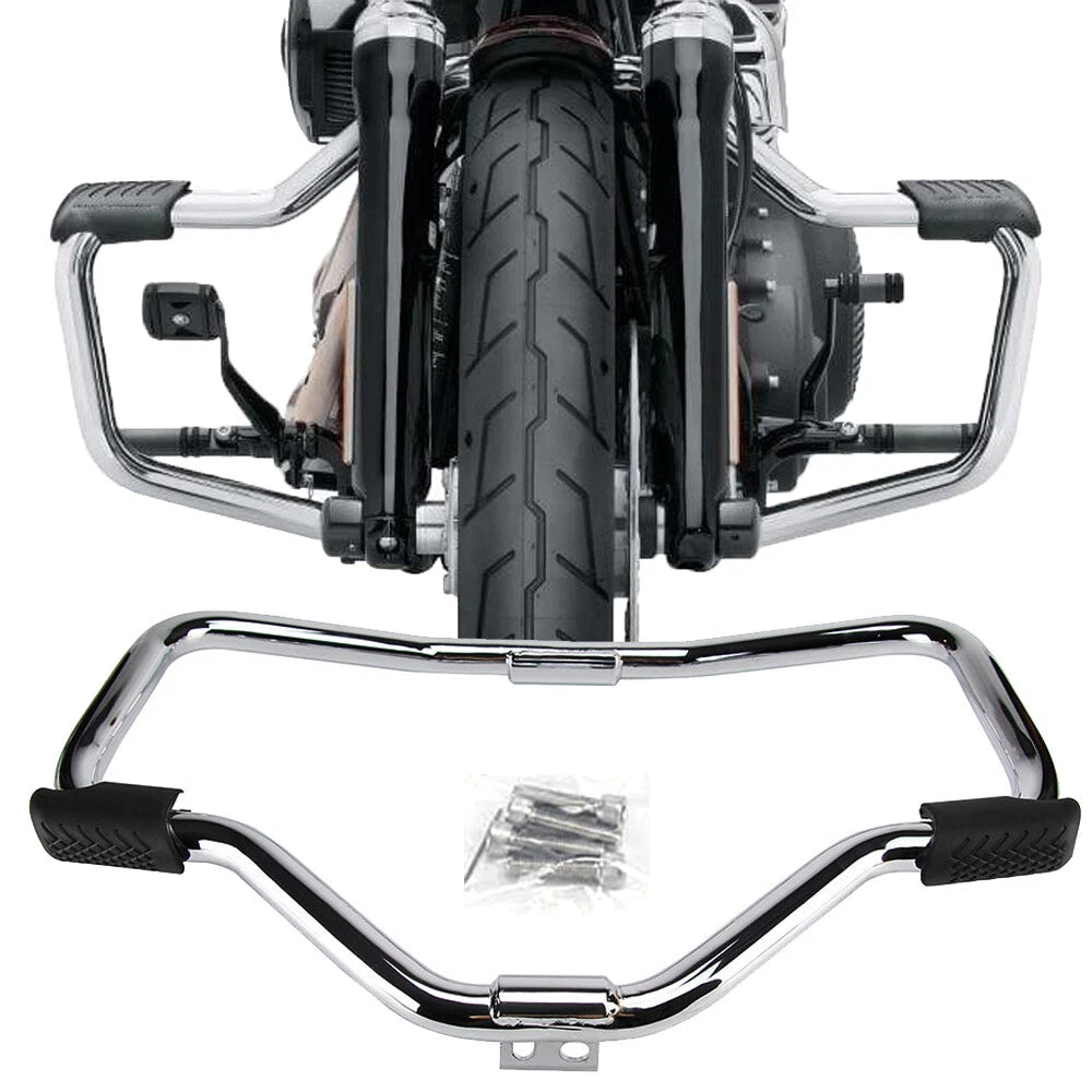 Mustache Engine Guard Highway Crash Bar For Harley Sportster Iron 883 1200 04-21