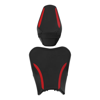 Rider Driver Passenger Seats Fit For Kawasaki Z900  Z 900 2017-2023 22 Black Red