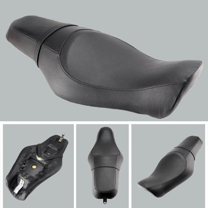 Black Two Up Driver Passenger Seat For Harley Sportster Iron 1200 2021 2020 2019