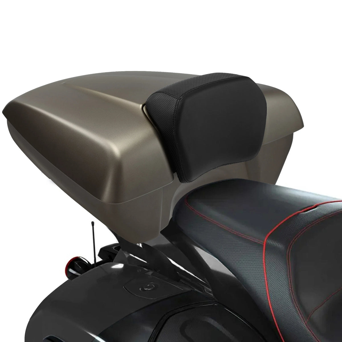 Low Profile Trunk Backrest Pad Fit For Indian Chief Dark Horse 17-19 18 US