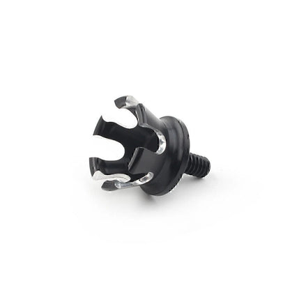 1 Pcs Aluminum Imperial Crown Style Rear Seat Bolt Tab Screw Mount for Harley UK