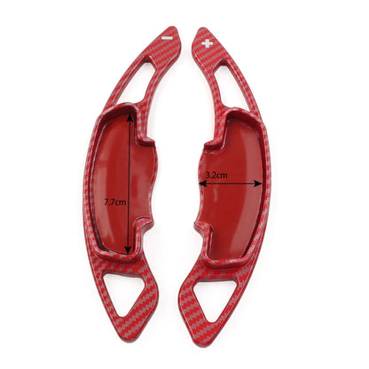 2x Steering Wheel Paddle Shifter Extension Carbon For Honda Accord Civic CR-V US