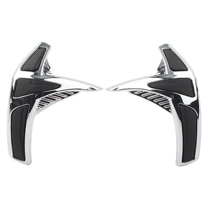 Goldwing Fairing Sddlebag Front Scuff Protectors for Honda GL1800 01-11 Chrome