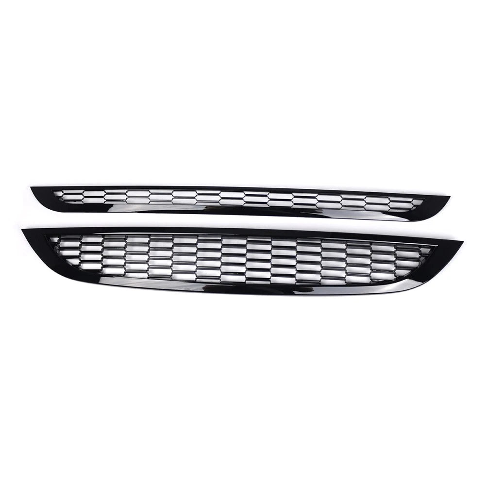 US Black Front Bumper Grille Grill For BMW Mini Cooper S R50 R52 R53 01-06