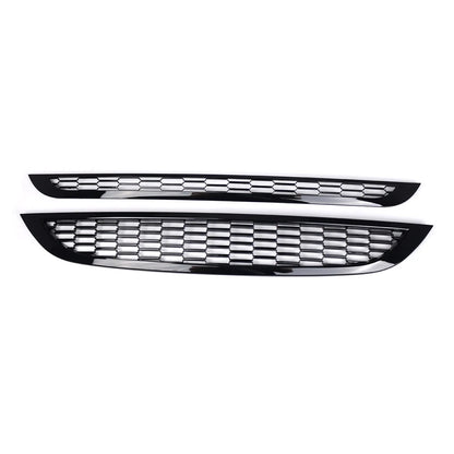 US Black Front Bumper Grille Grill For BMW Mini Cooper S R50 R52 R53 01-06