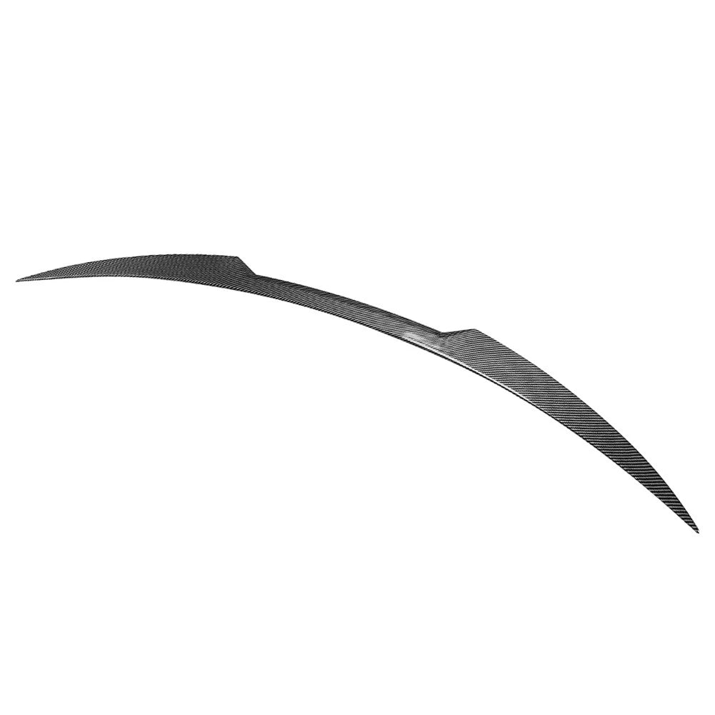 Carbon Fiber Look Rear Trunk Middle Spoiler Wing For Alfa Romeo Stelvio 2017-24
