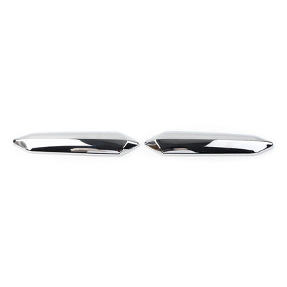 2PCS Windshield Windscreen Strut Covers Chrome For Honda Goldwing GL1800 2018-up