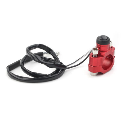Universal Rotating Bar Clamp Start Stop Kill Switch Button fit 7/8" 22 Handlebar