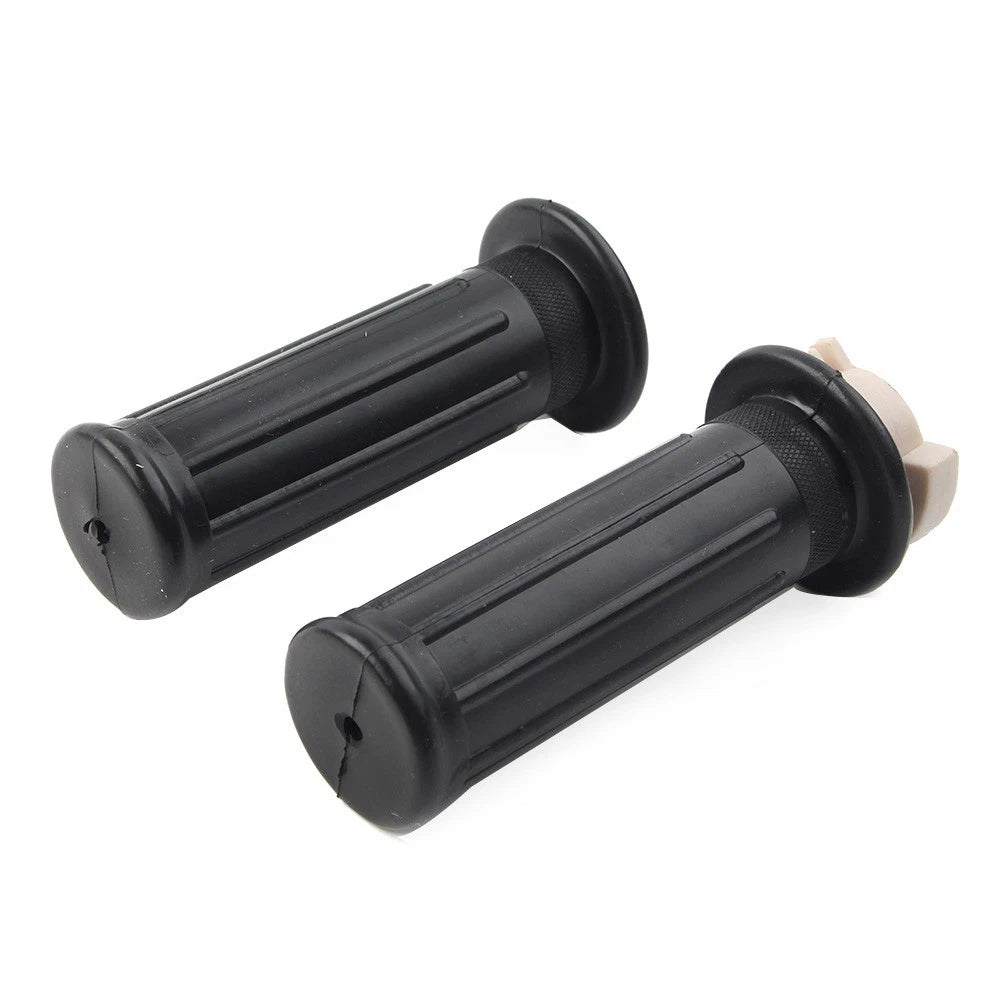 PAIR TWIST THROTTLE HAND GRIPS TUBE FIT YAMAHA PW50 PY50 PEEWEE 50 PIT DIRT BIKE