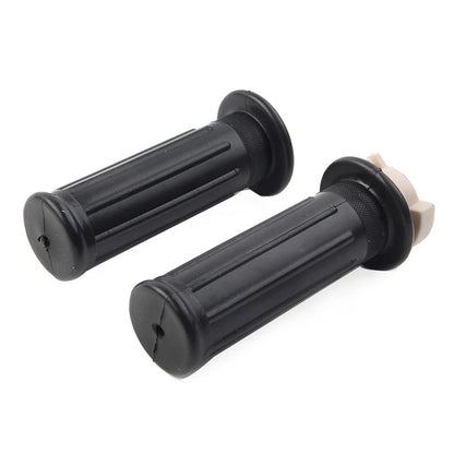 PAIR TWIST THROTTLE HAND GRIPS TUBE FIT YAMAHA PW50 PY50 PEEWEE 50 PIT DIRT BIKE