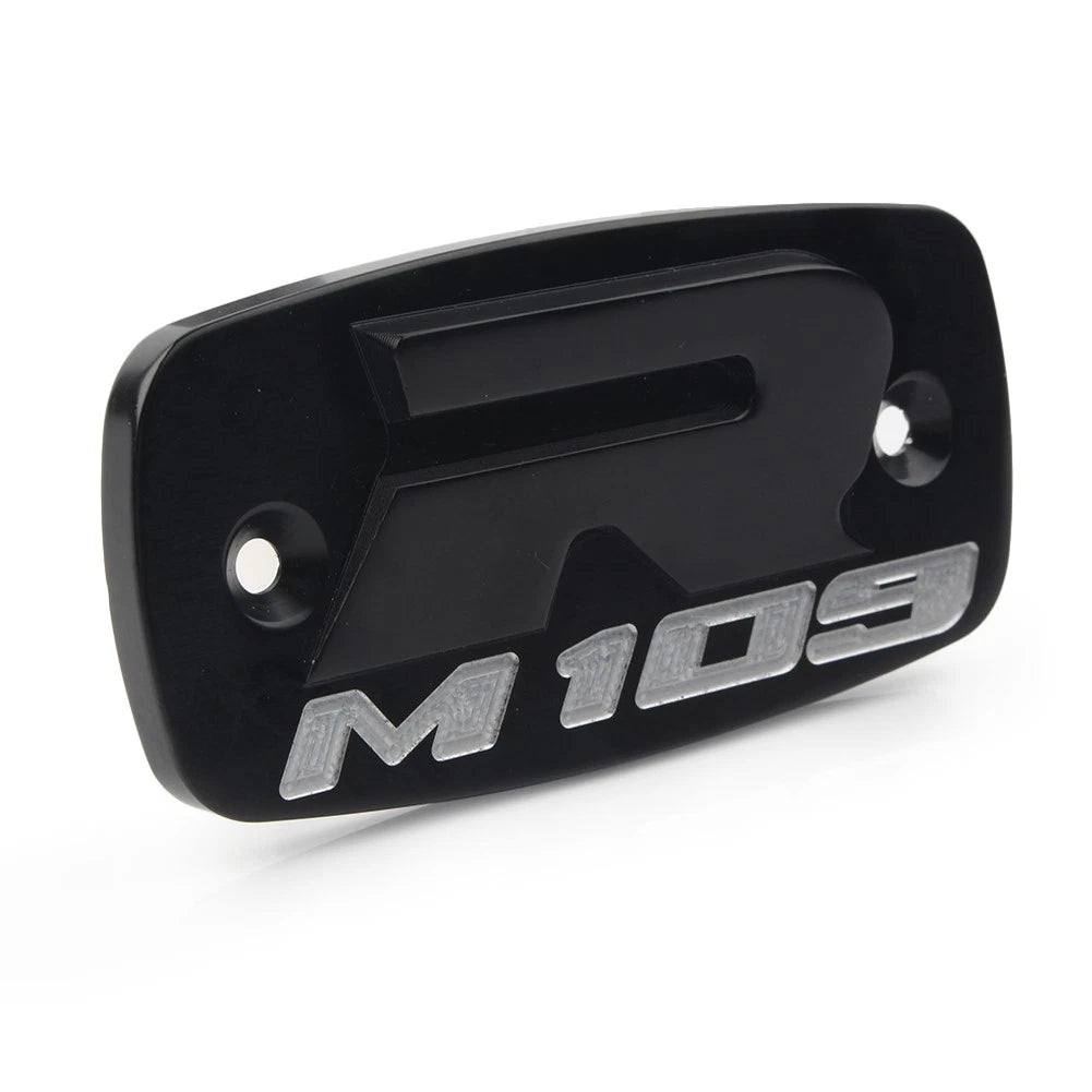 Front Brake Master Cylinder Reservoir Cover Cap for Suzuki Boulevard M109R Black