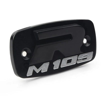 Front Brake Master Cylinder Reservoir Cover Cap for Suzuki Boulevard M109R Black
