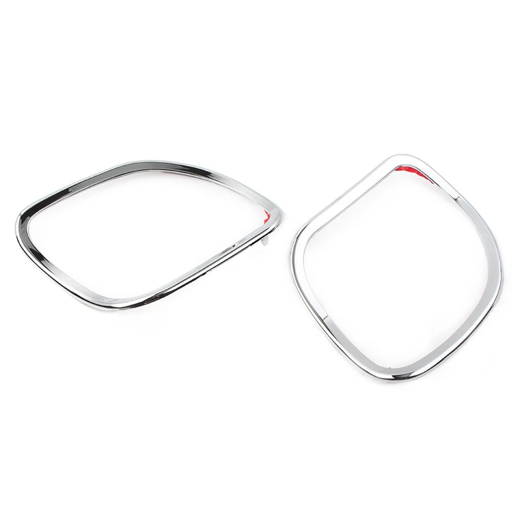 Chrome Front Speaker Trim For Harley Road Glide Custom FLTRX FLTR 15-18
