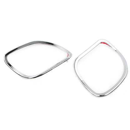 Chrome Front Speaker Trim For Harley Road Glide Custom FLTRX FLTR 15-18