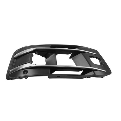 1 Piece Right Side Front Bumper Fog Light Grille Cover Fit For Audi Q7 2016-2019