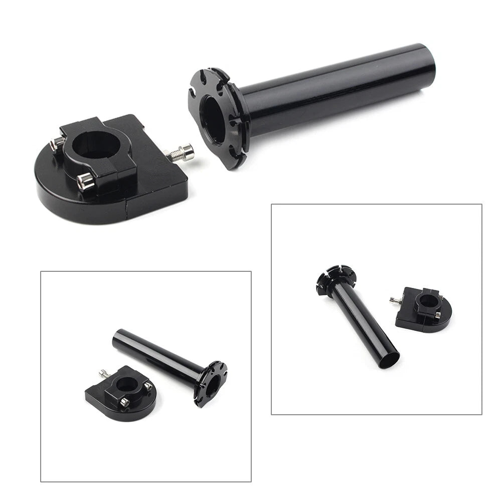 Throttle Tube 7/8" 22MM CNC Twist Handle Bar Accelerator Hand Grips Universal US