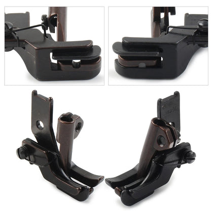 3/16" Walking Feet With Right Left Edge For JUKI DNU-241 DNU-1541 2 Sets