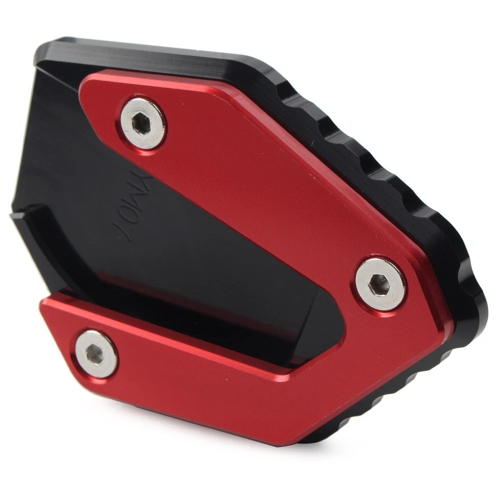 Kickstand Side Stand Enlarger Foot Plate Fit For Yamaha MT 07 FZ 07 2014-21 Red