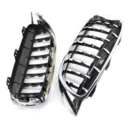 2pcs Front Metero Grilles For BMW 4-Series F32 F33 F36 sedan / wagon