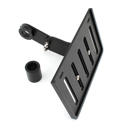 Blk License Plate Bracket Kit For Harley Softail Fat Boy Breakout Dyna 2018-2022