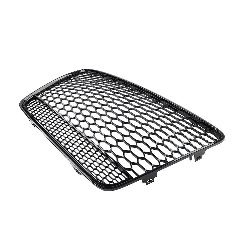 Front Bumper Radiator Mesh Grille Glossy Black For Audi Q7 2005-2015