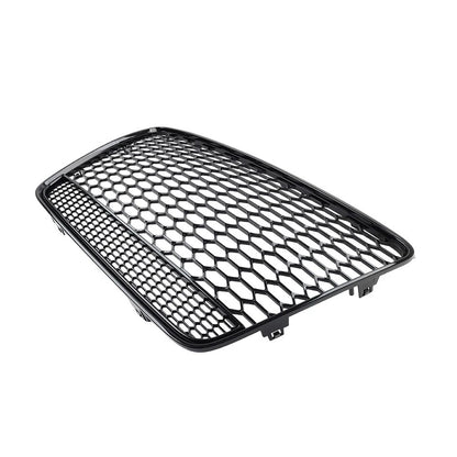 Front Bumper Radiator Mesh Grille Glossy Black For Audi Q7 2005-2015