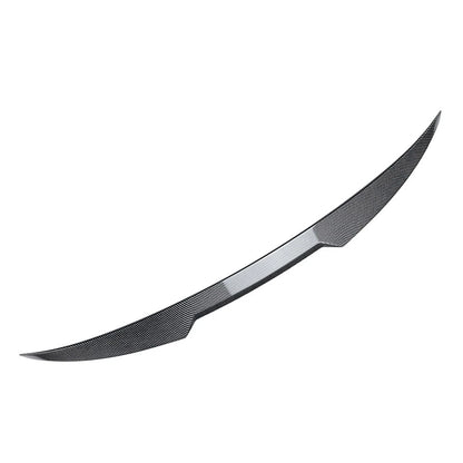 Carbon Look Tail Wing Rear Trunk Spoiler Wing For Audi A3 S3 RS3 8V Sedan 14-20
