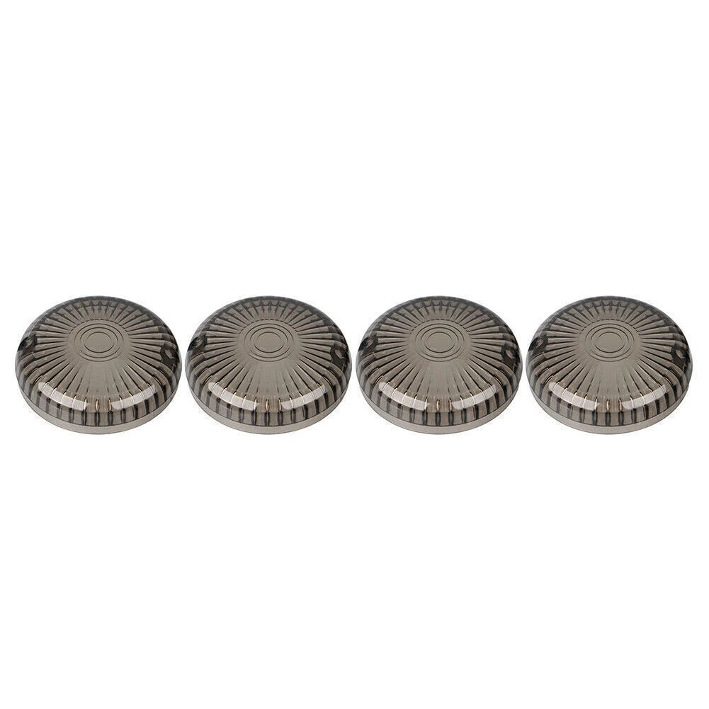 4x Turn Signal Lens Smoke Cover Fit Yamaha Road Star/V Star 1100 /Vmax 1200 1700