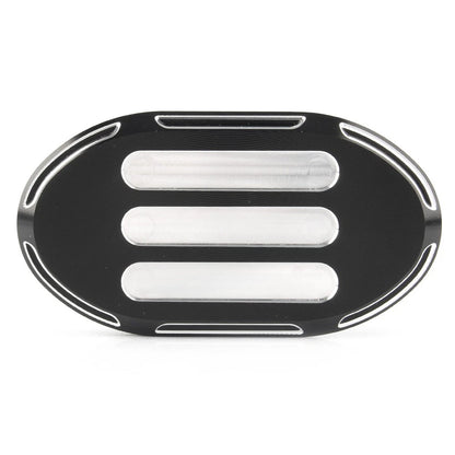 Black Aluminum Brake Pedal Pad Cover Footreats For Harley Sportster 883XL 1200XL