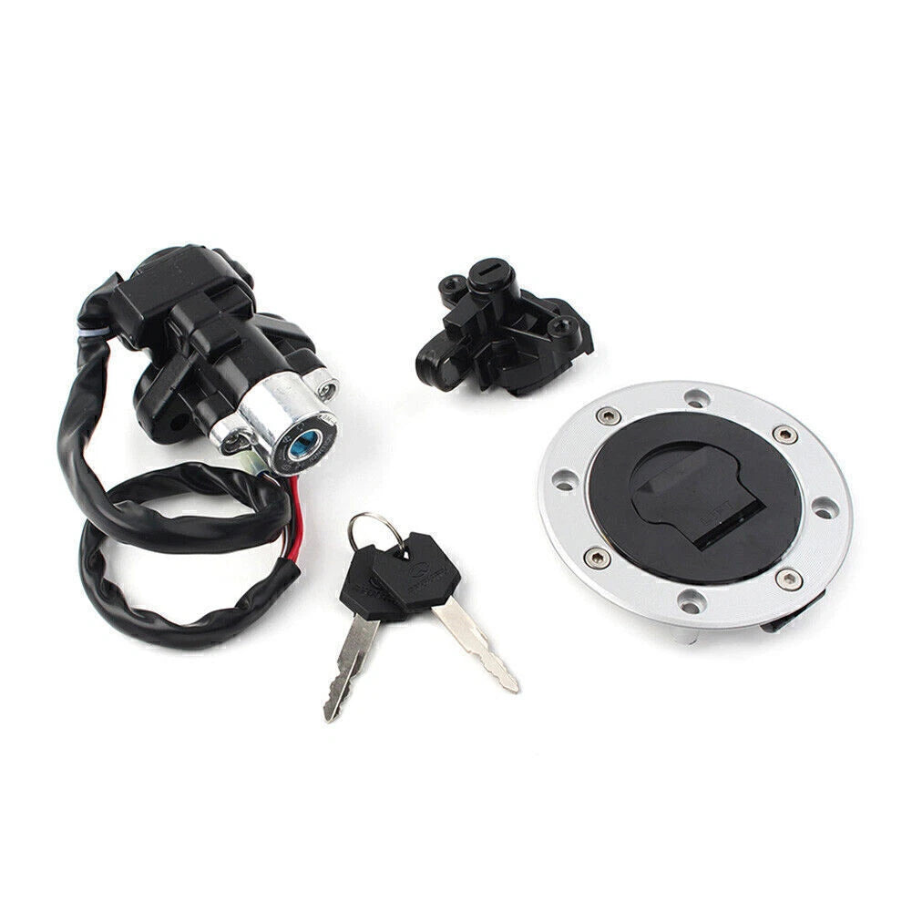 Ignition Switch+Fuel Gas Cap Lock+Key Set For Suzuki GSF600 GSF1200 Bandit 95-05