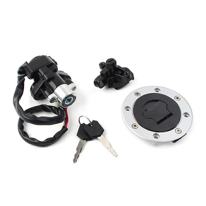 Ignition Switch+Fuel Gas Cap Lock+Key Set For Suzuki GSF600 GSF1200 Bandit 95-05
