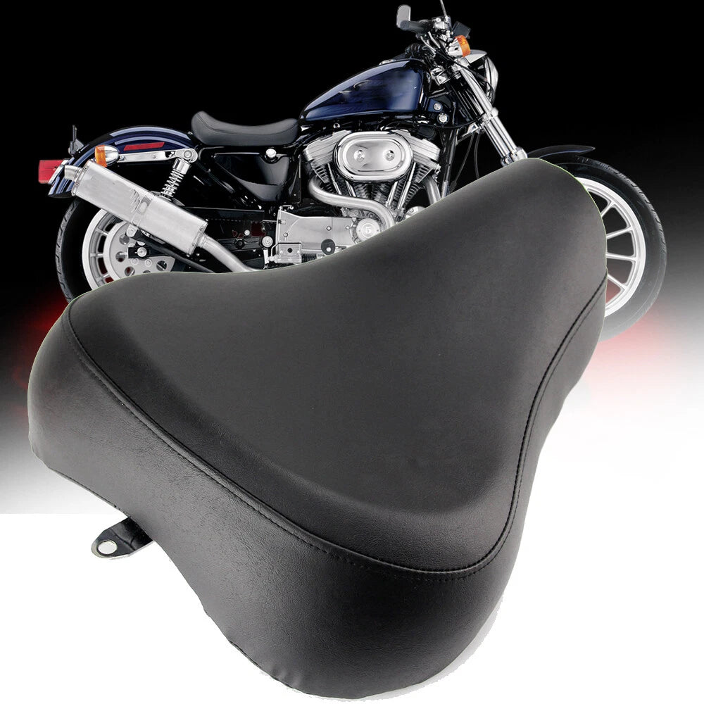 Driver Rider Solo Seat For Harley Sportster Iron 883 1200 48 72 Custom 1983-2003