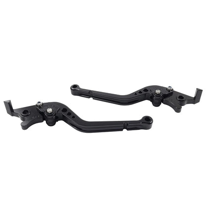 CNC Adjustable Long Brake Clutch Levers For Yamaha R1 R1M R1S 2015-2021 Black
